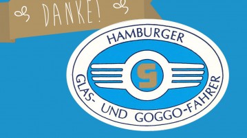 Hamburger Glas- und Goggofahrer unterstützen Entschleunigung