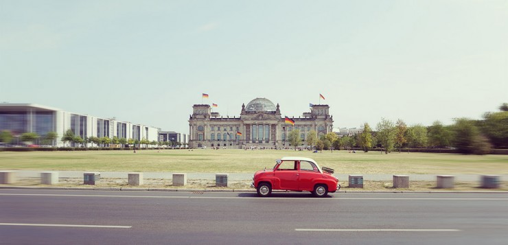 Berlin Reichstag Goggomobil